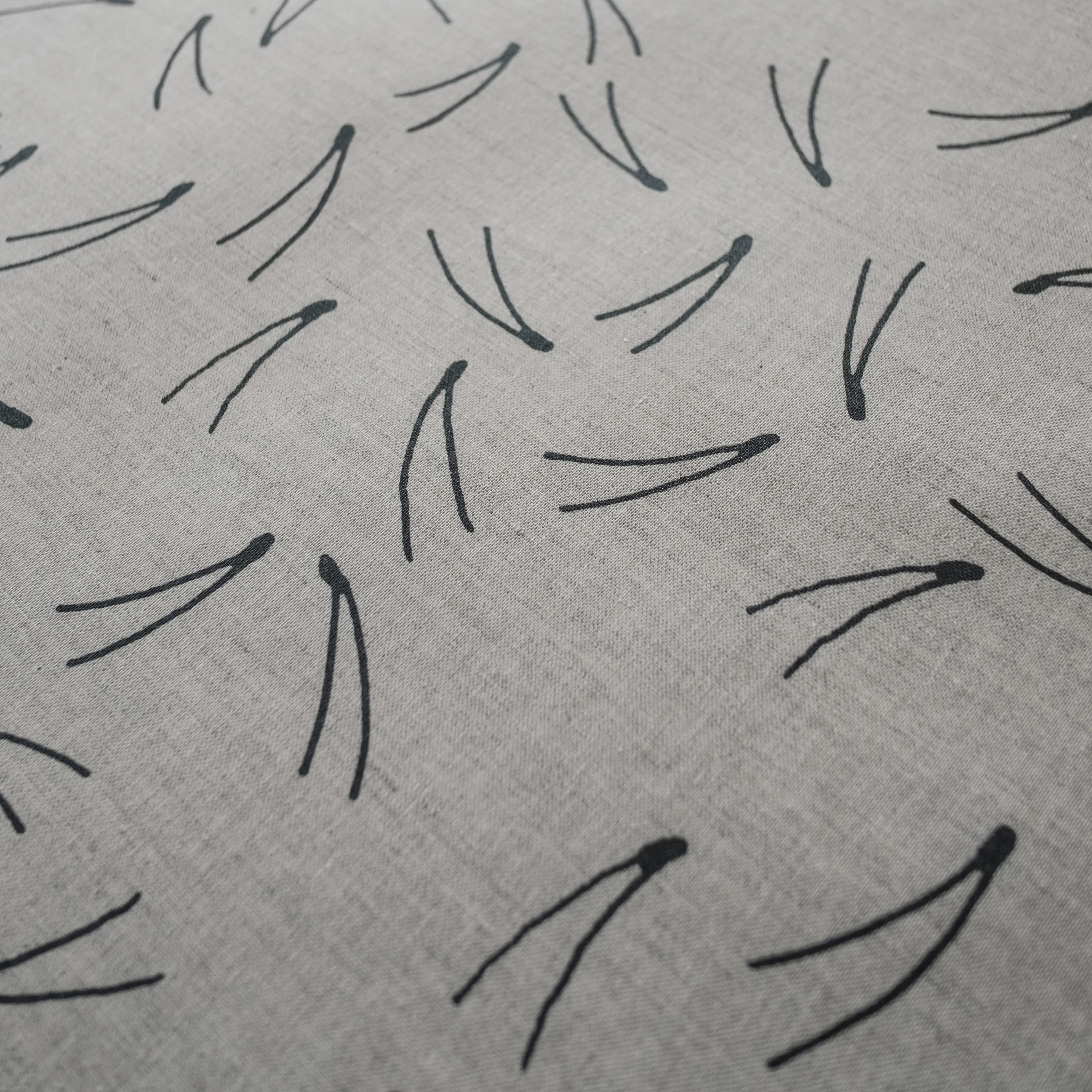 Barr duk 137 x 238 cm, Sort-natur