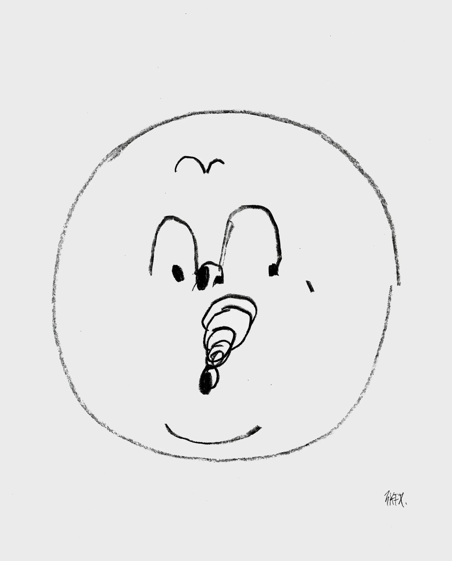 Bubbles poster 40x50 cm, Svart-hvit