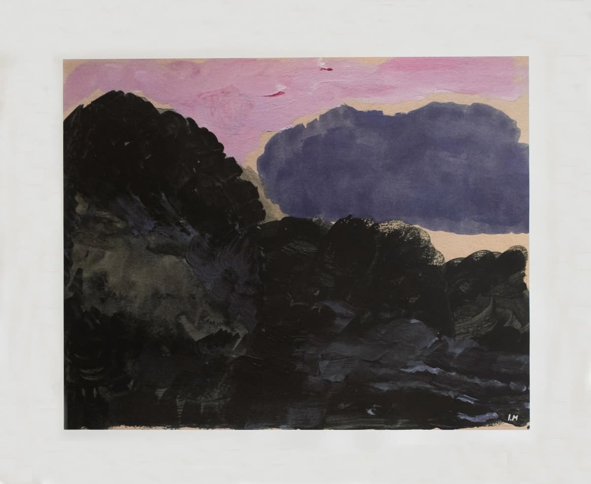 Cloud poster 40x50 cm, Multi