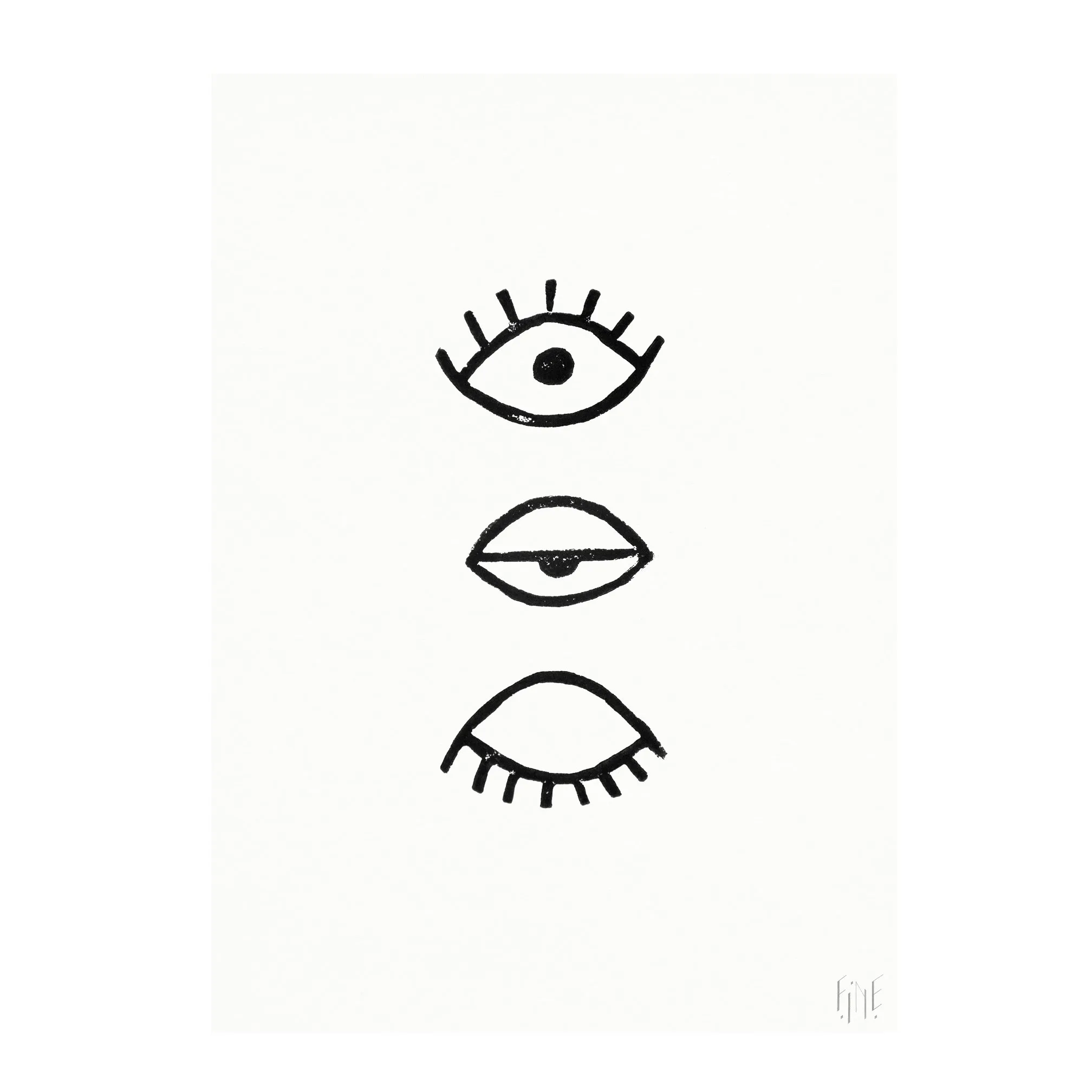 Eye Eye poster, 50x70 cm