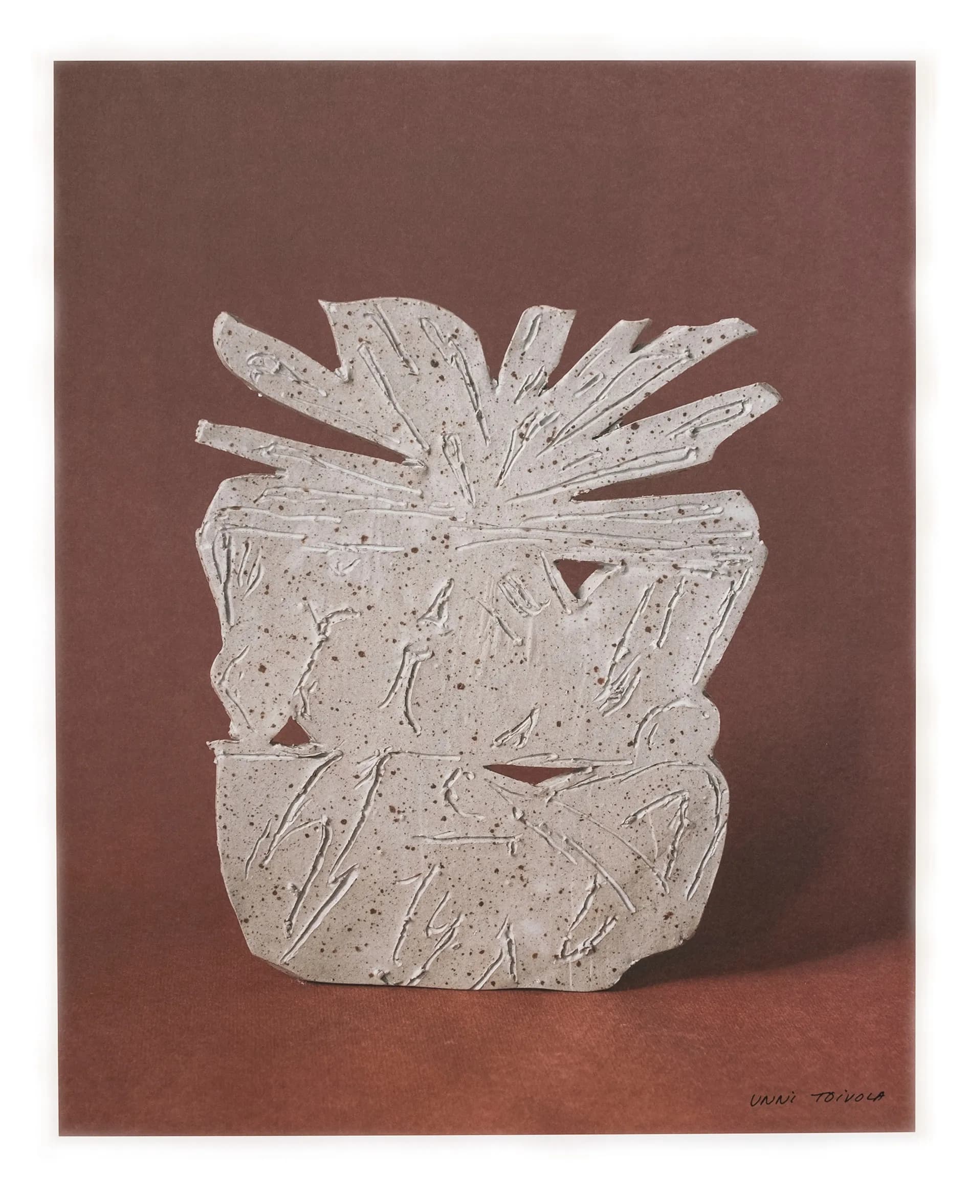 Still Up poster 40 x 50 cm, Rød-grå