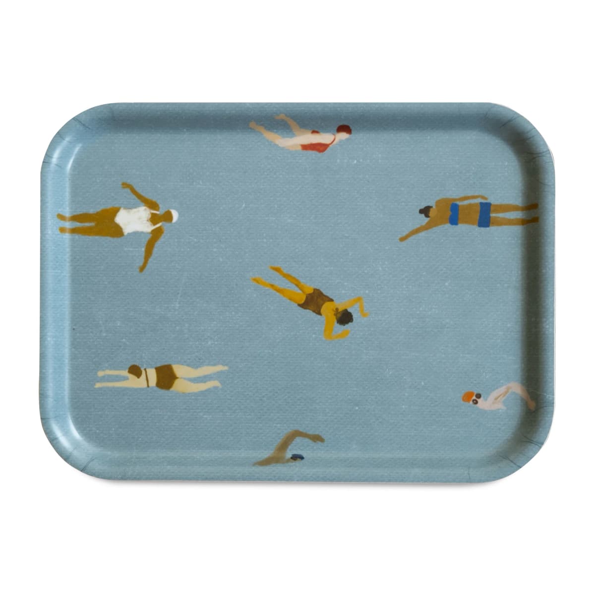Swimmers brett 20 x 27 cm, Blå