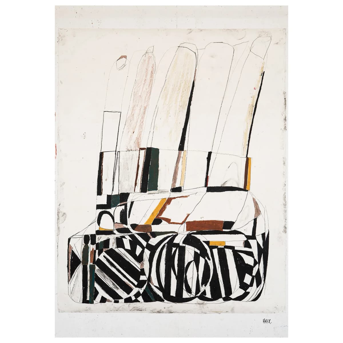 Takes time to pass poster 70x100 cm, Multi