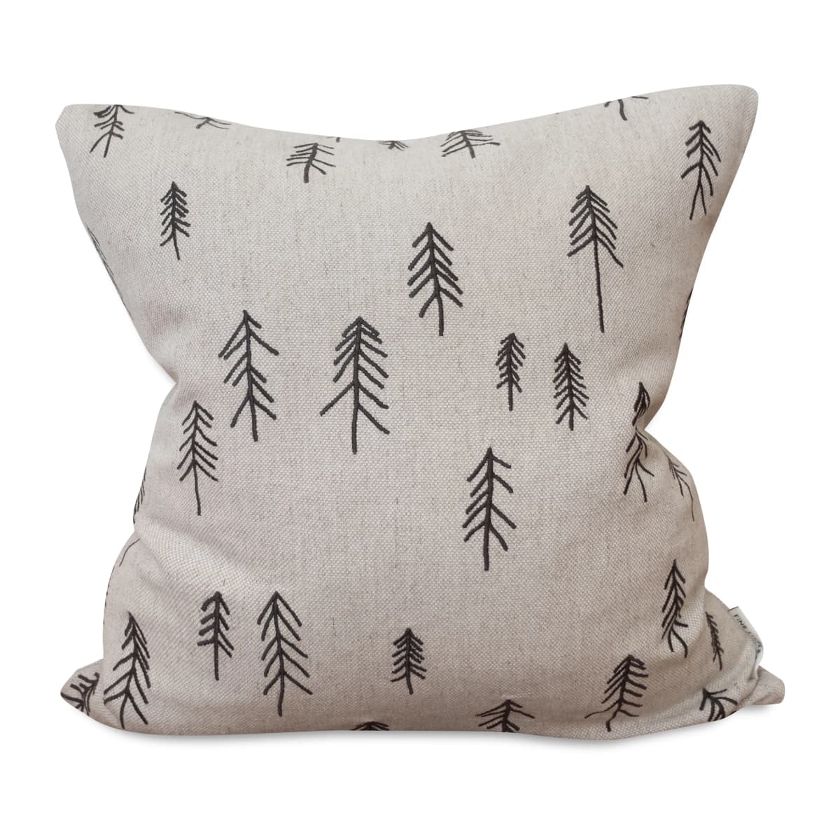 Tall putetrekk 48 x 48 cm, Brun-natur