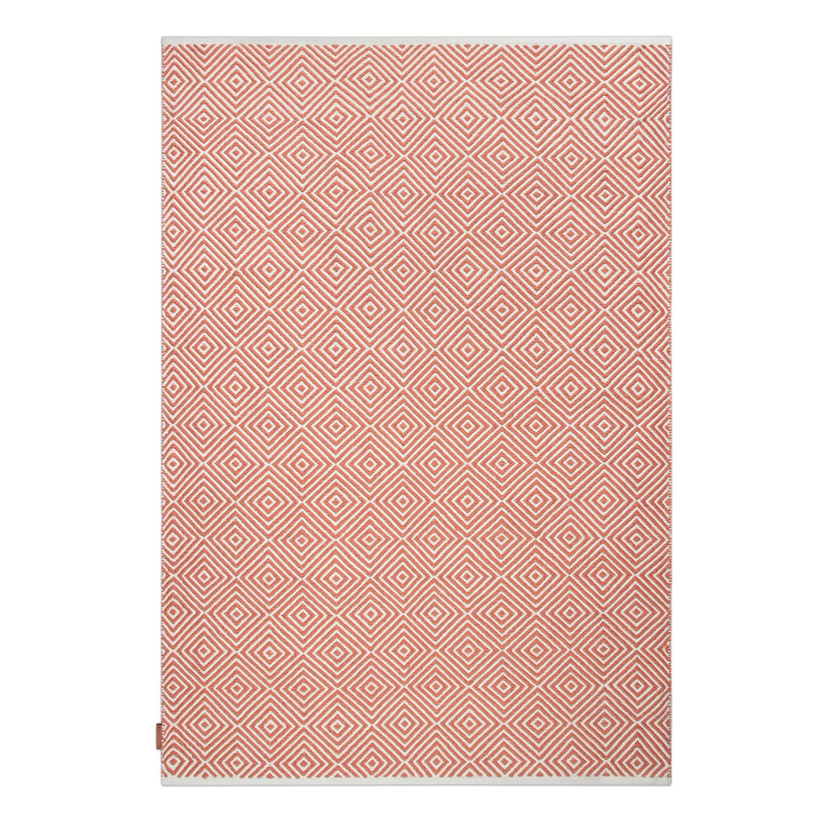 Diamond teppe 140x200 cm, Burnt orange