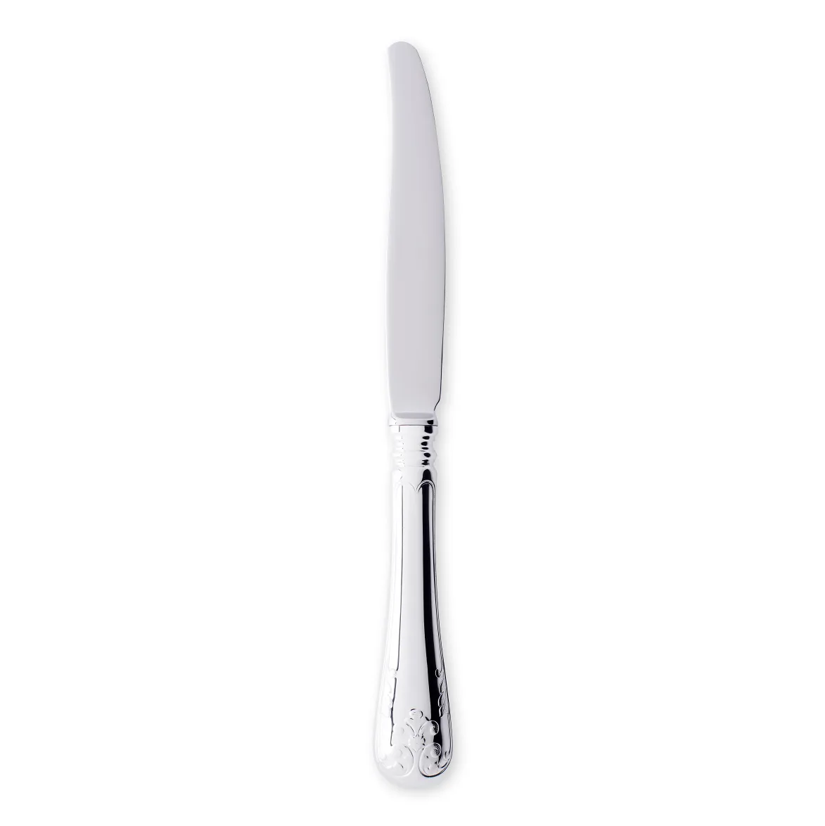Gammal Fransk bordkniv sølv, 21 cm
