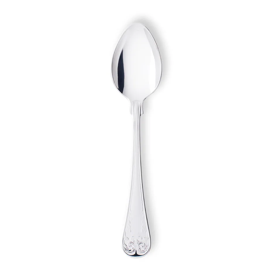 Gammal Fransk kaffeskje nysølv, 12,4 cm