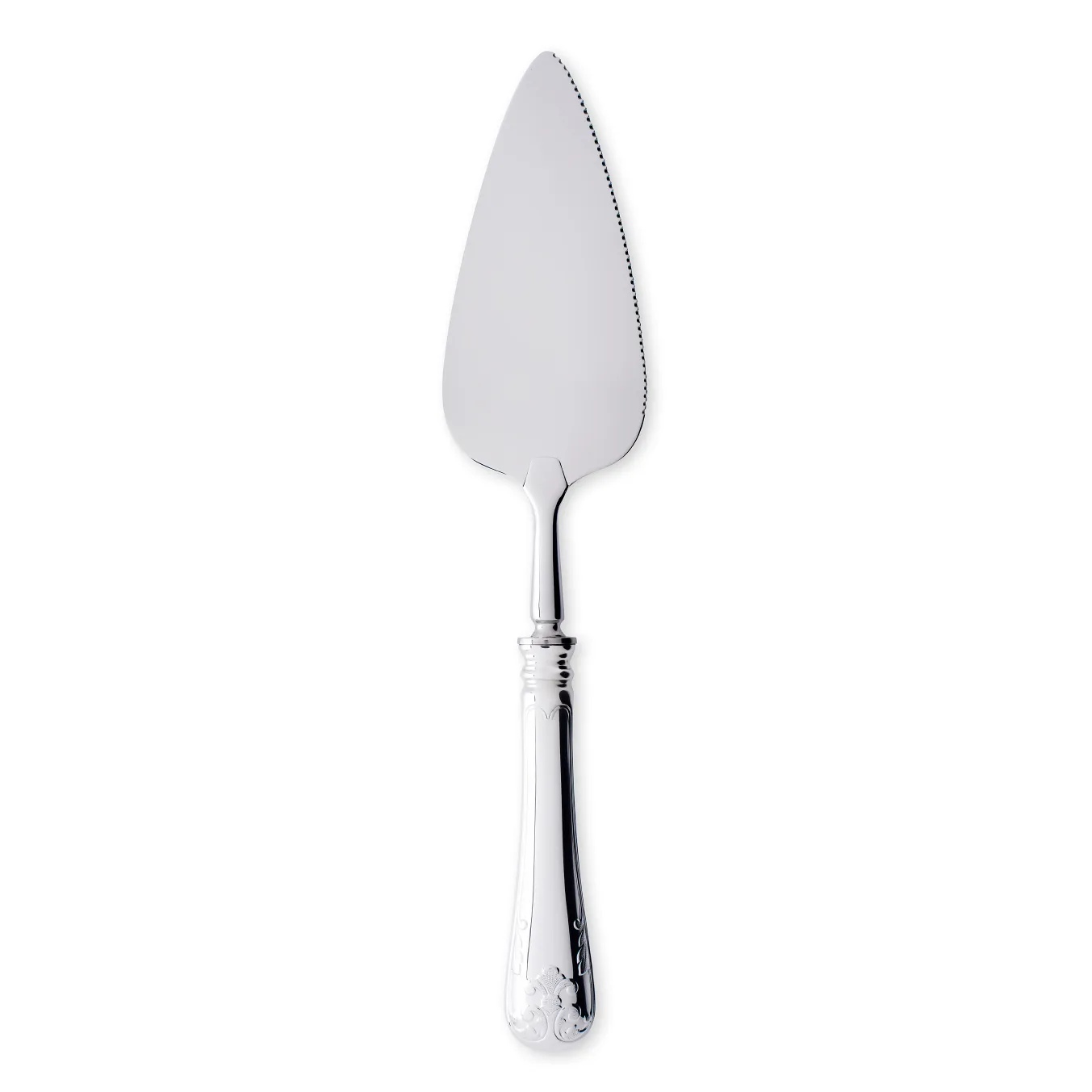 Gammal Fransk kakespade sølv-rustfritt stål, 26,5 cm