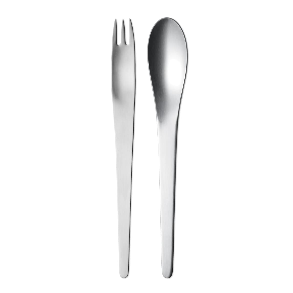 Arne Jacobsen salatbestikk, 2 deler