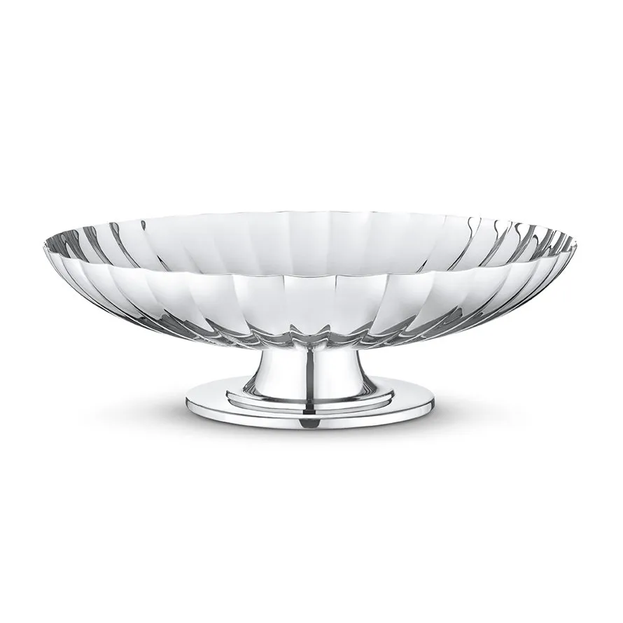 Bernadotte serveringsfat på fot, Ø 28 cm
