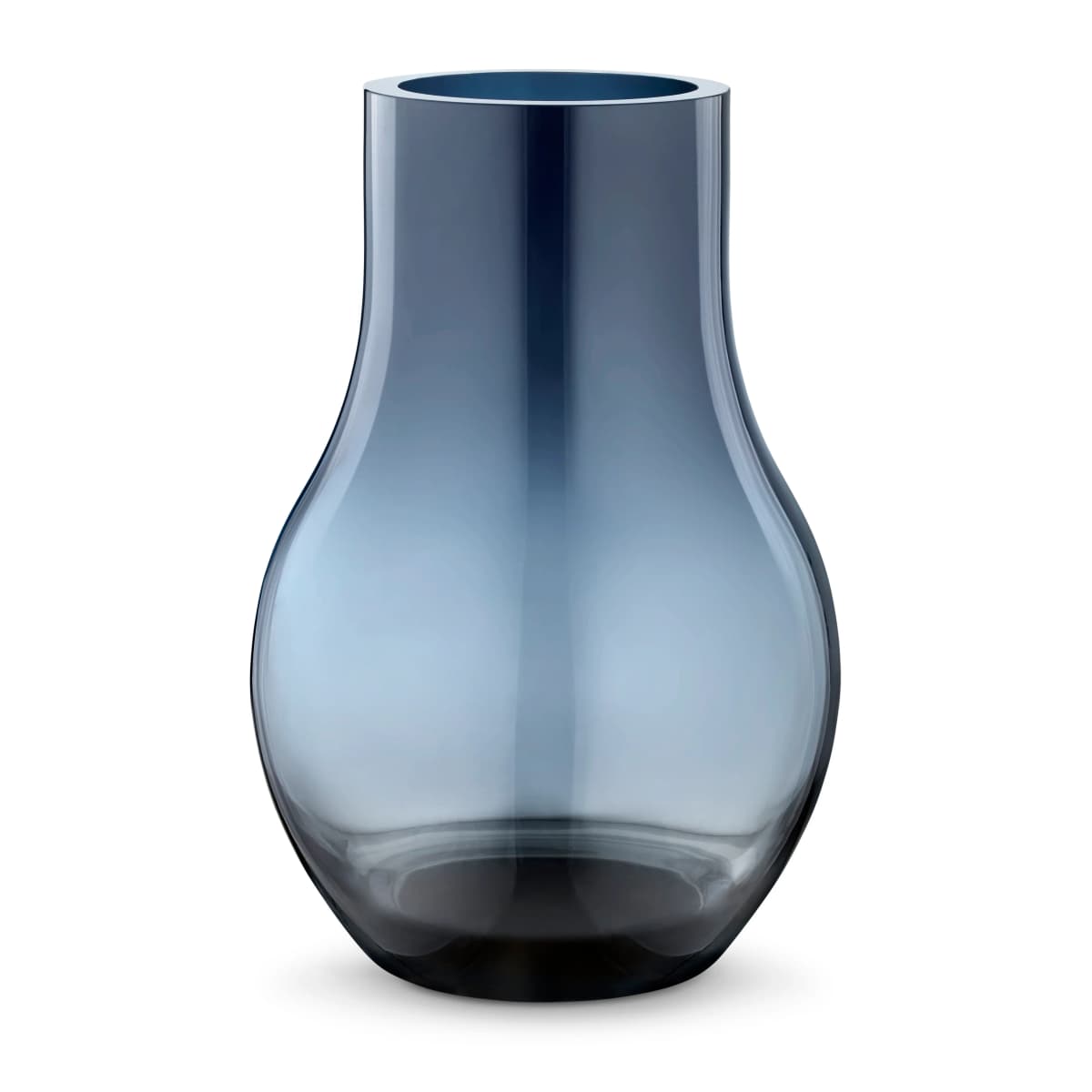 Cafu glassvase blå, medium, 30 cm
