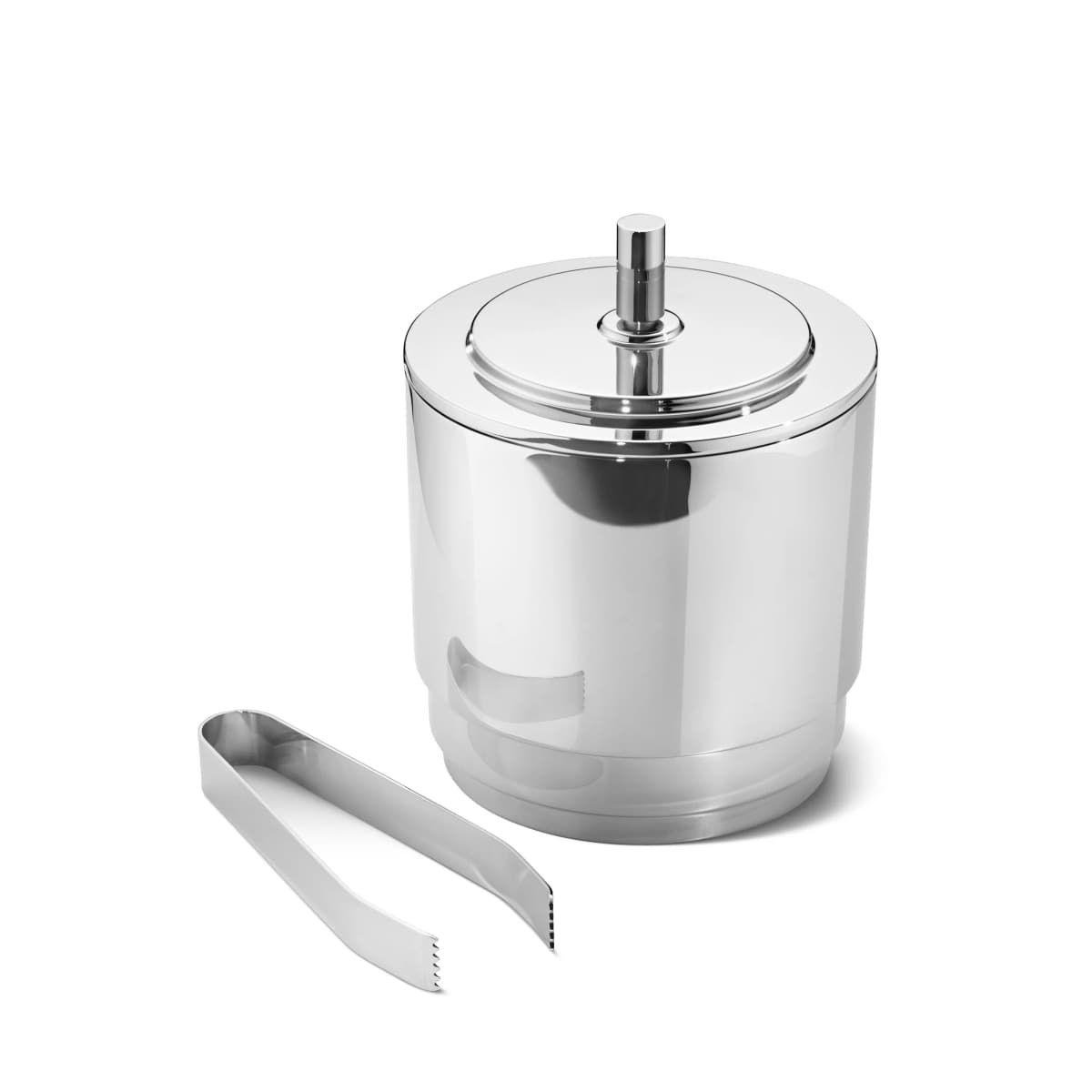 Manhattan isbøtte og klype, rustfritt stål