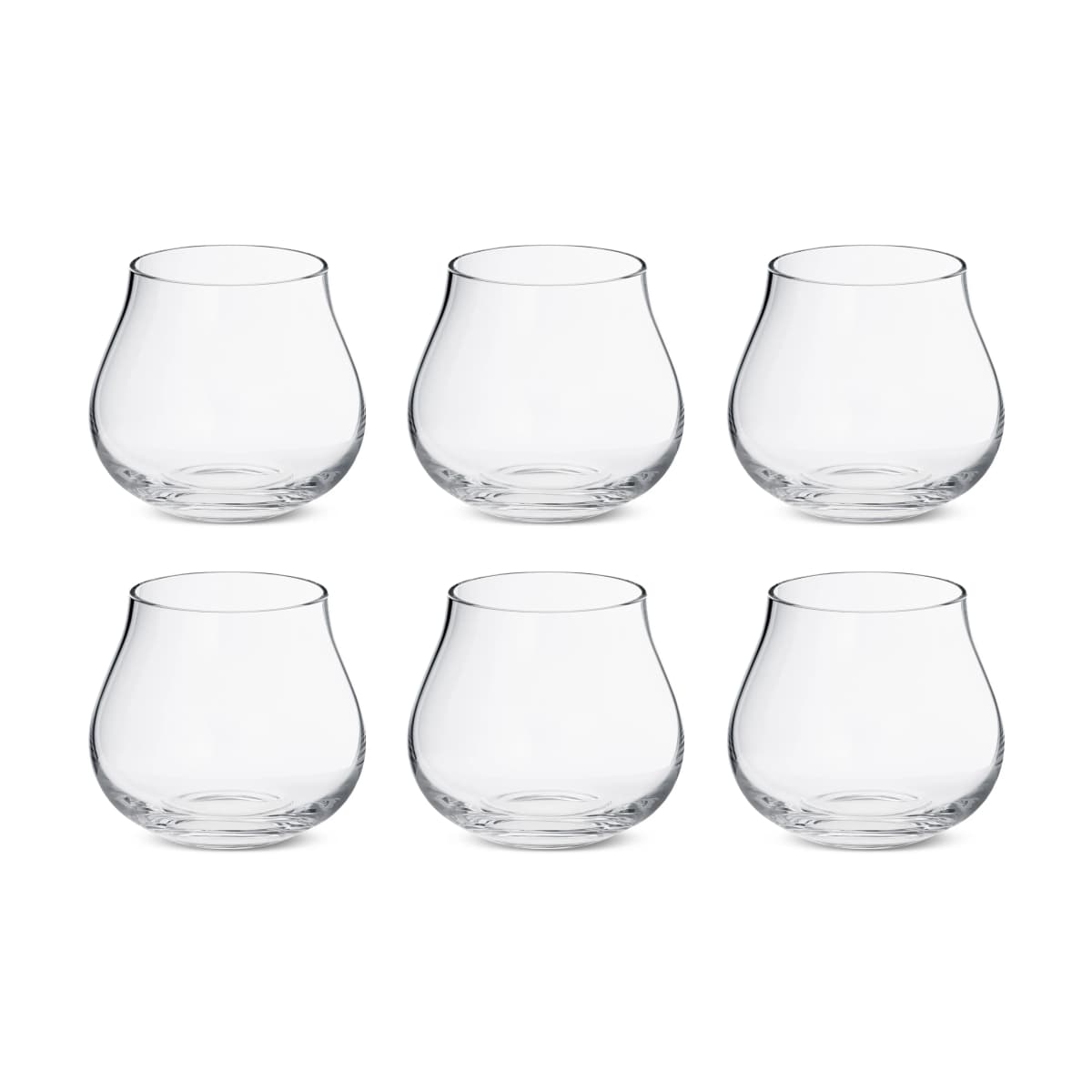 Sky drikkeglass lavt 38 cl 6-stk., Krystallinsk