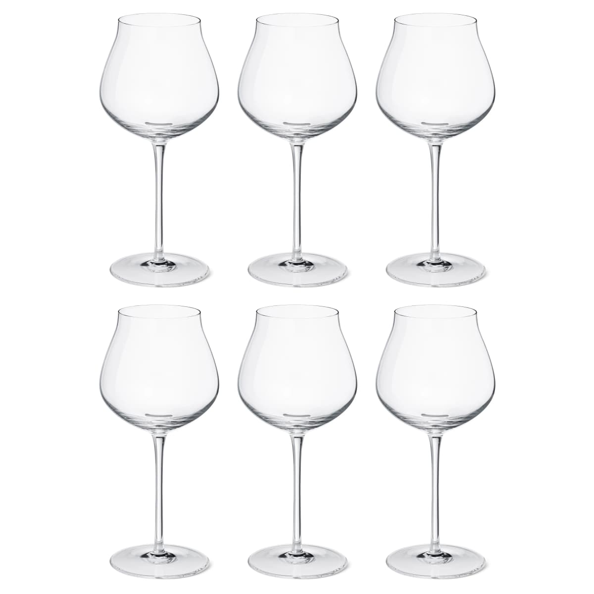 Sky rødvinsglass 50 cl 6-stk., Krystallinsk