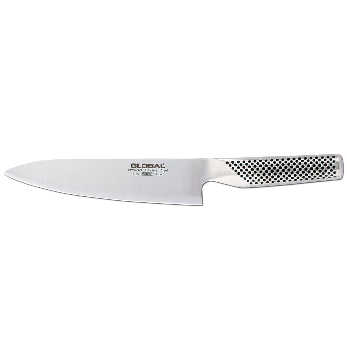 Global G-55 kokkekniv 18 cm, Rustfritt stål