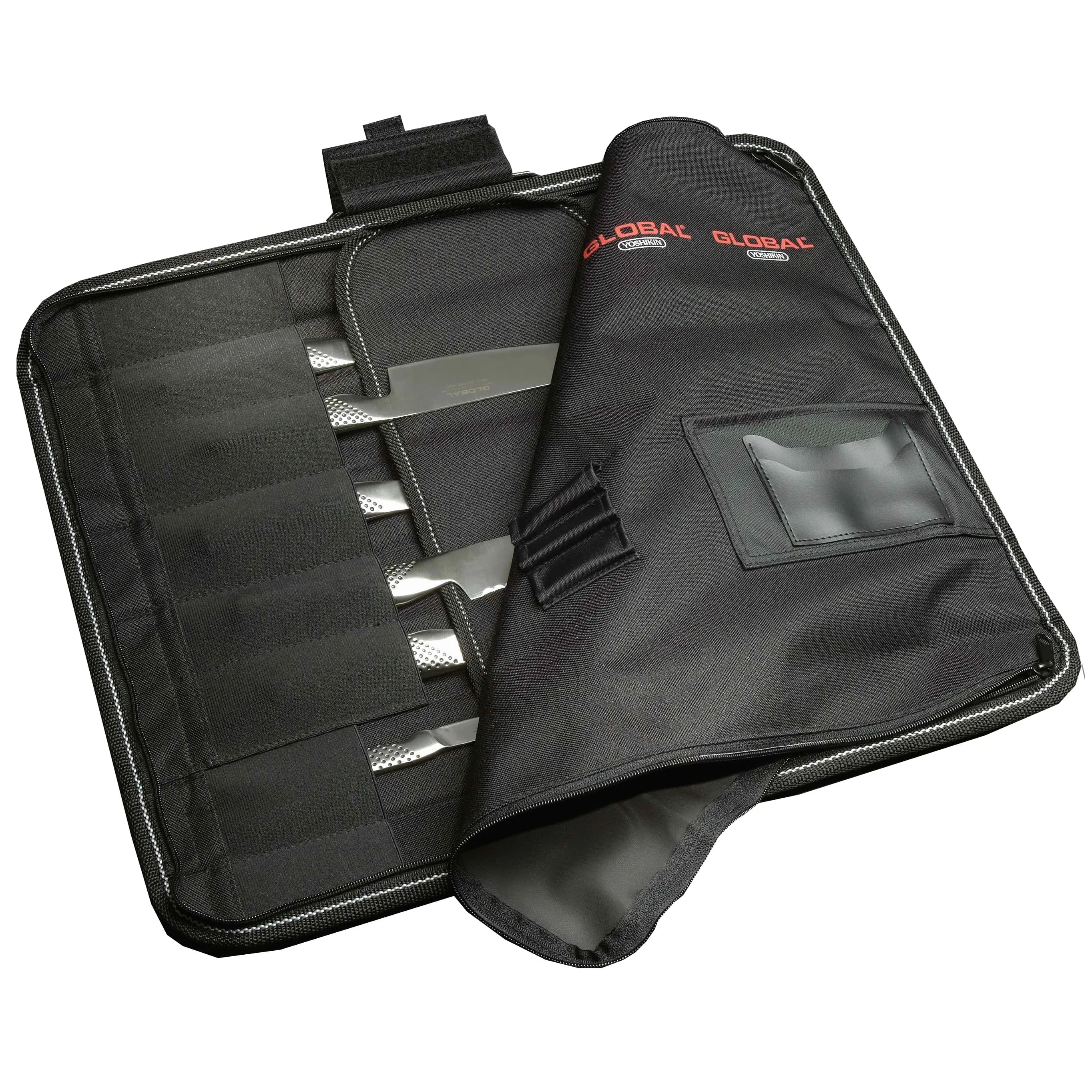 Global G-667 knivveske, 11 lommer