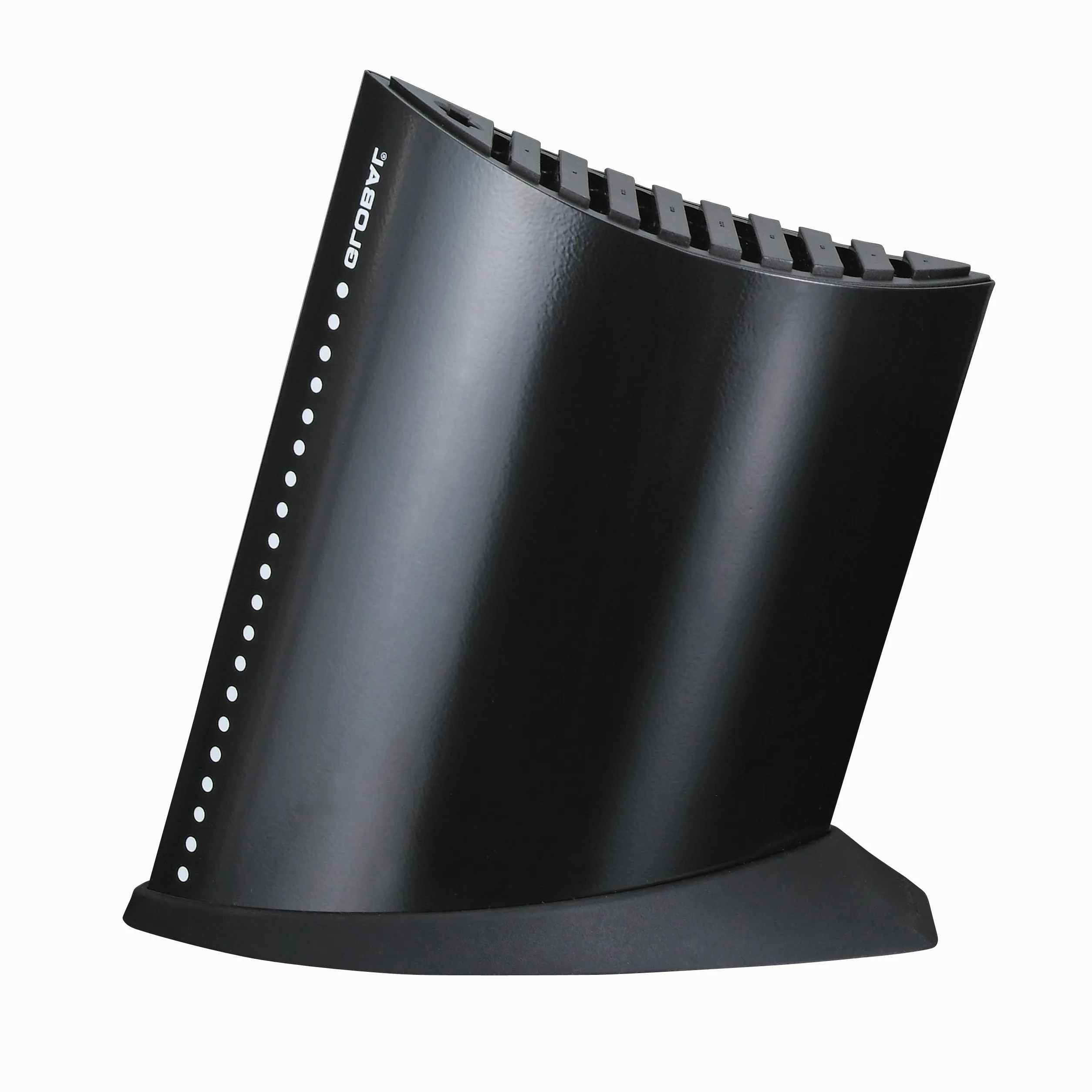 Global GKB-52 knivblokk 9+1, svart