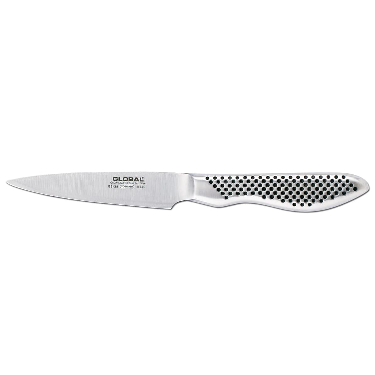 Global GS-38 skrellekniv 9 cm, rustfritt stål