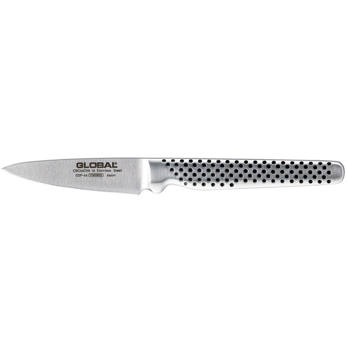 Global GSF-46 skrellekniv 8 cm, rustfritt stål