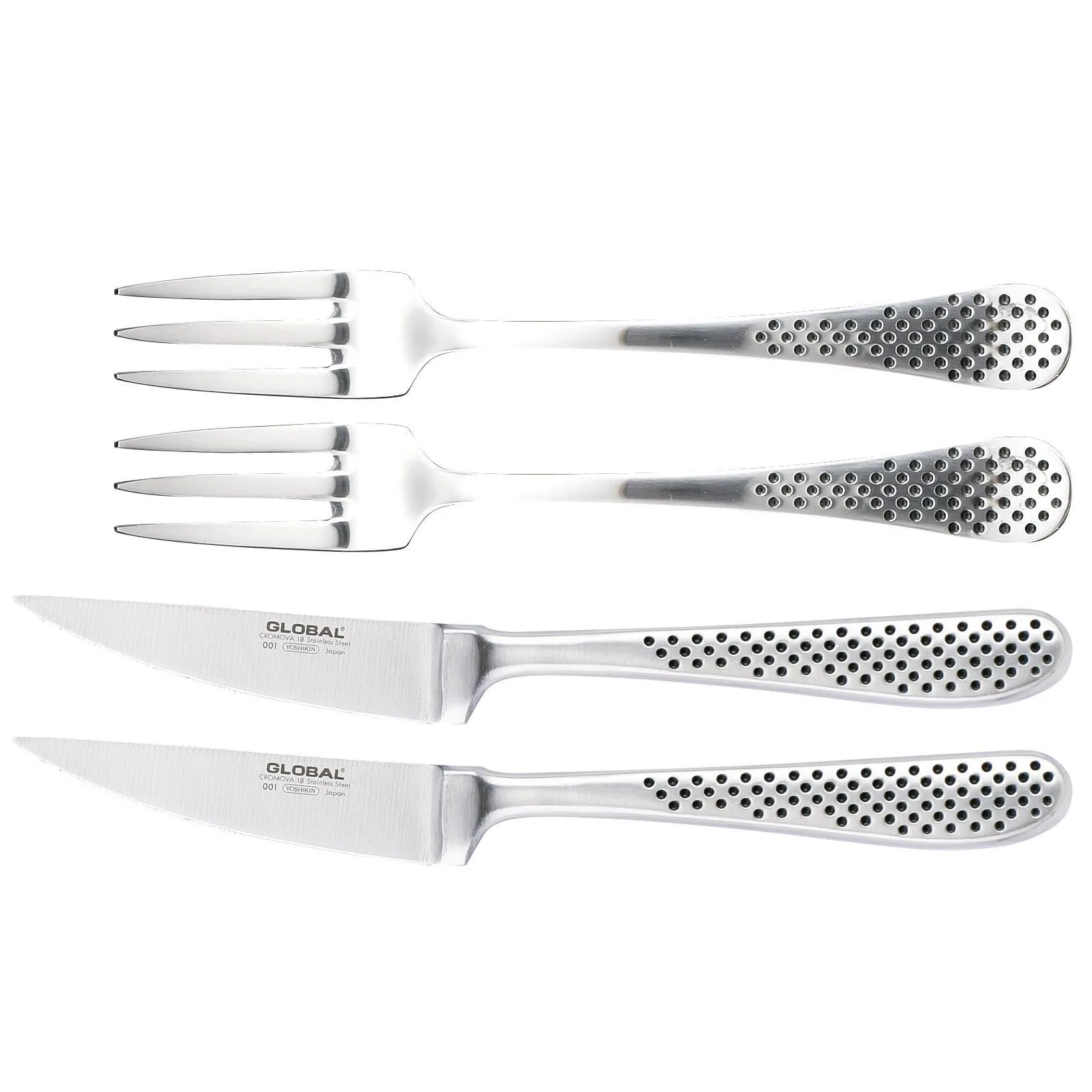 Global GT-102 bestikksett 4 deler, rustfritt stål