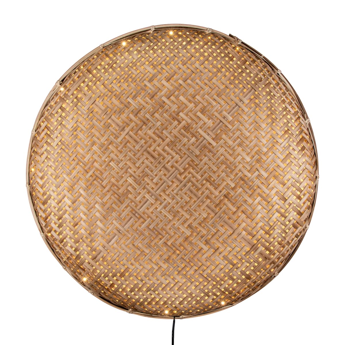Aruba vegglampe Ø50 cm, Natur