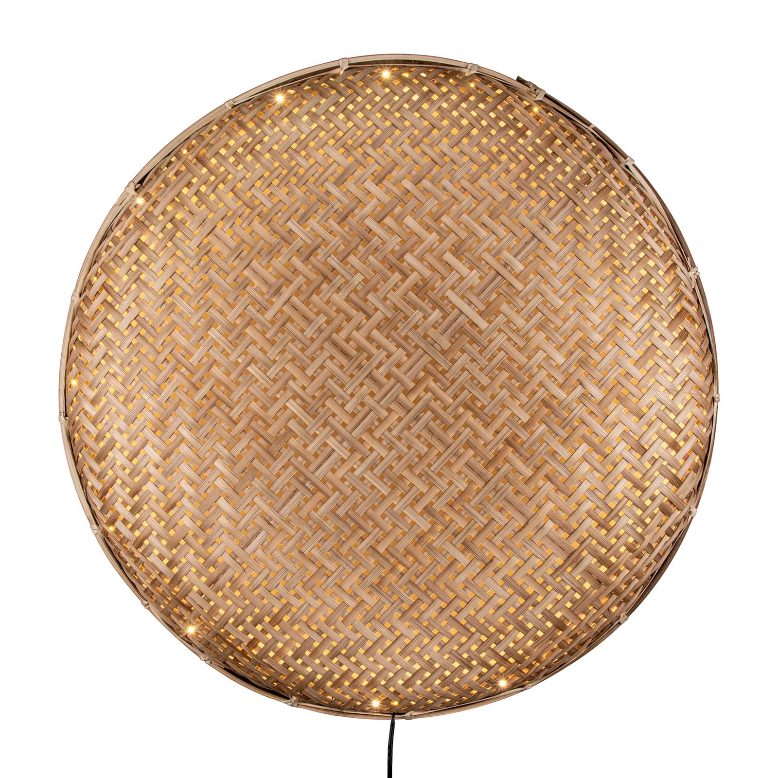 Aruba vegglampe Ø50 cm, Natur