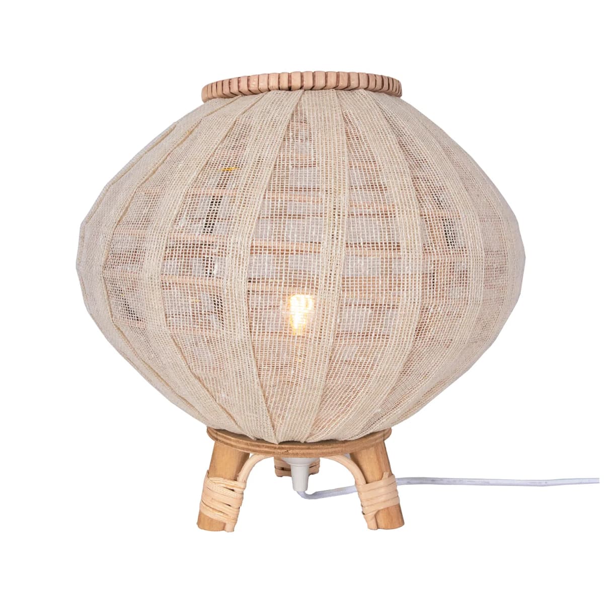 Borneo bordlampe Ø 30, Natur