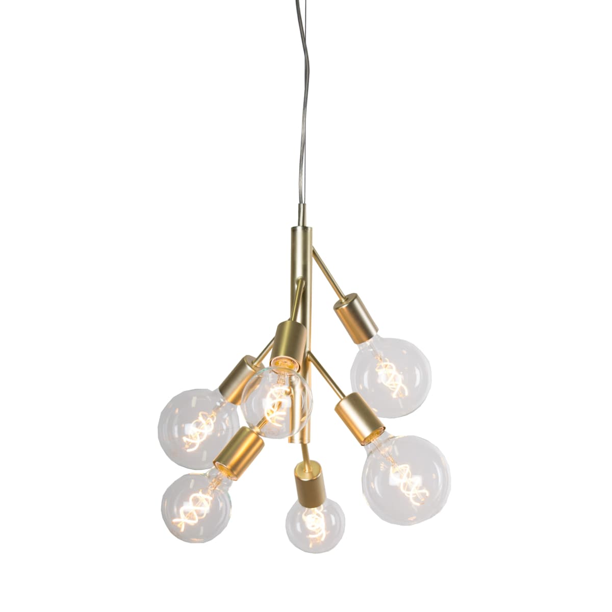 Comet taklampe, messing
