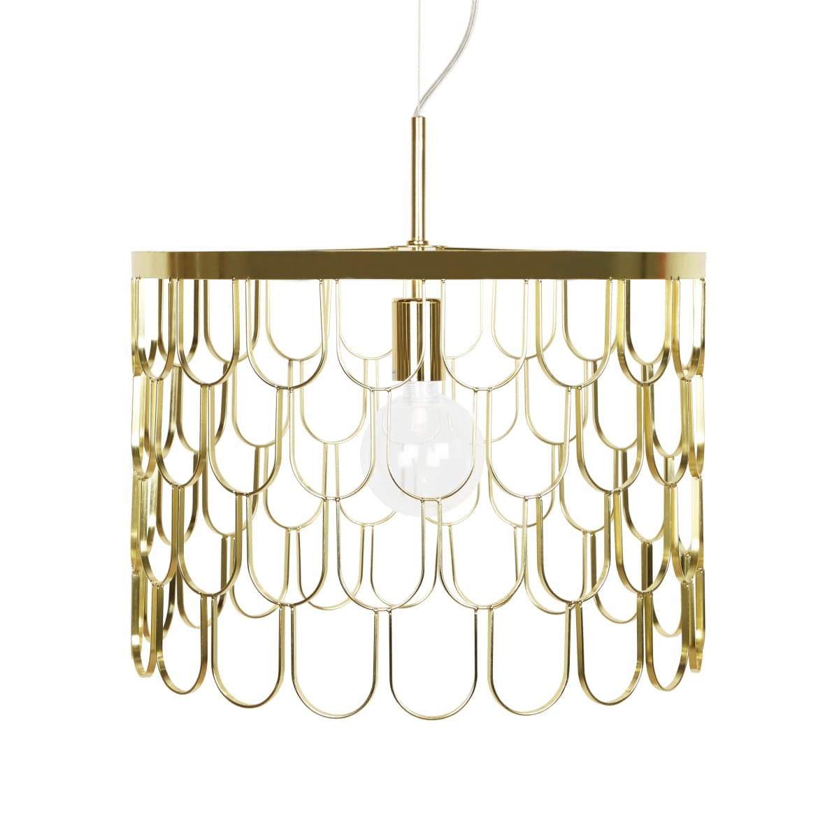 Gatsby taklampe, messing