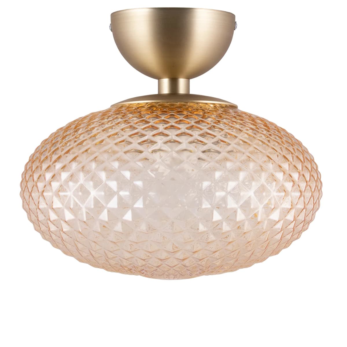 Jackson plafond Ø28 cm, Amber