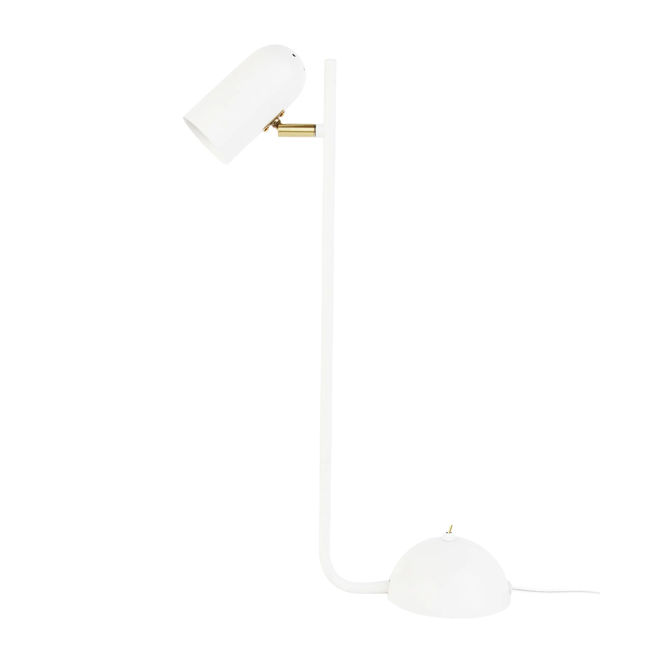 Swan bordlampe, Hvit