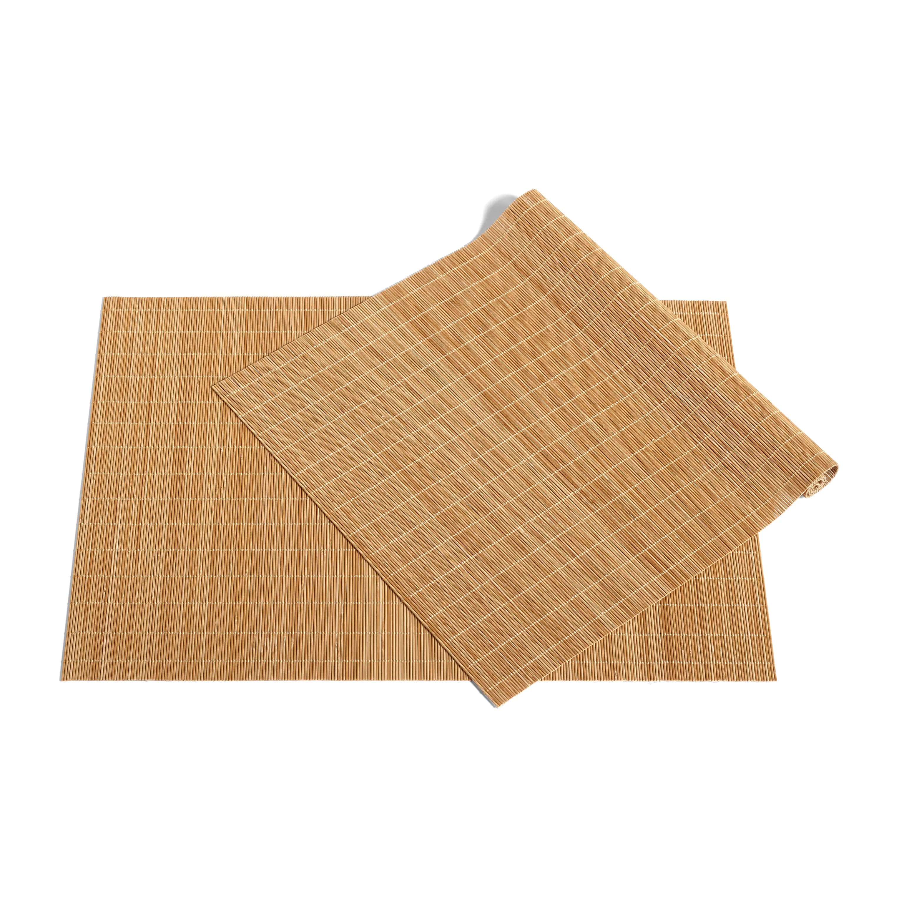 Bamboo spisebrikke 31 x 44 cm, 2-pakning, Naturfarget