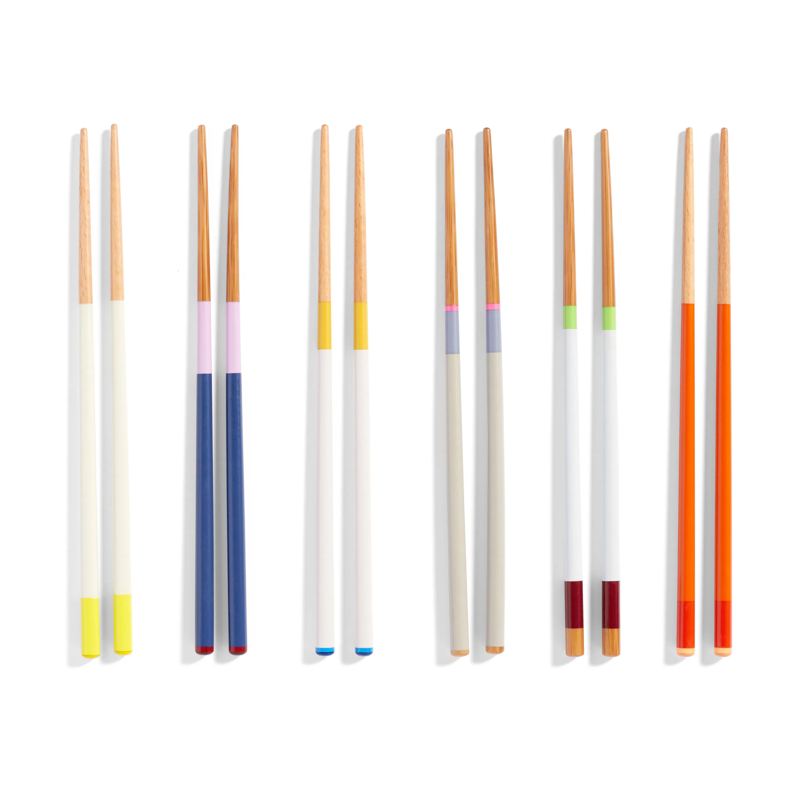 Colour spisepinner 6-pakning, Multi