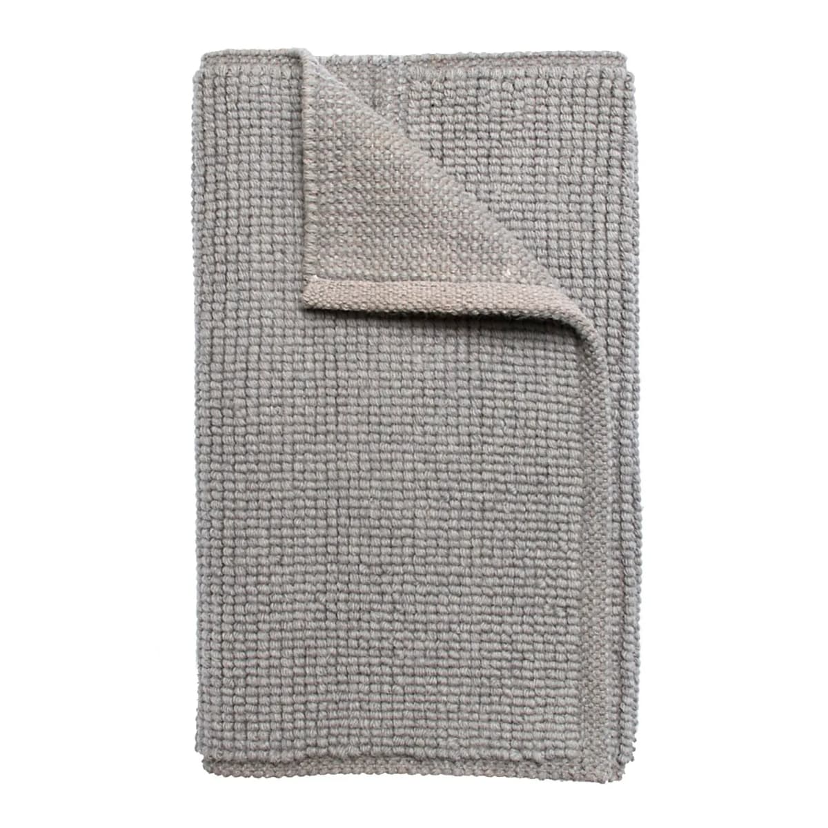 Himla gulvteppe ull stone (grått), 80x230 cm