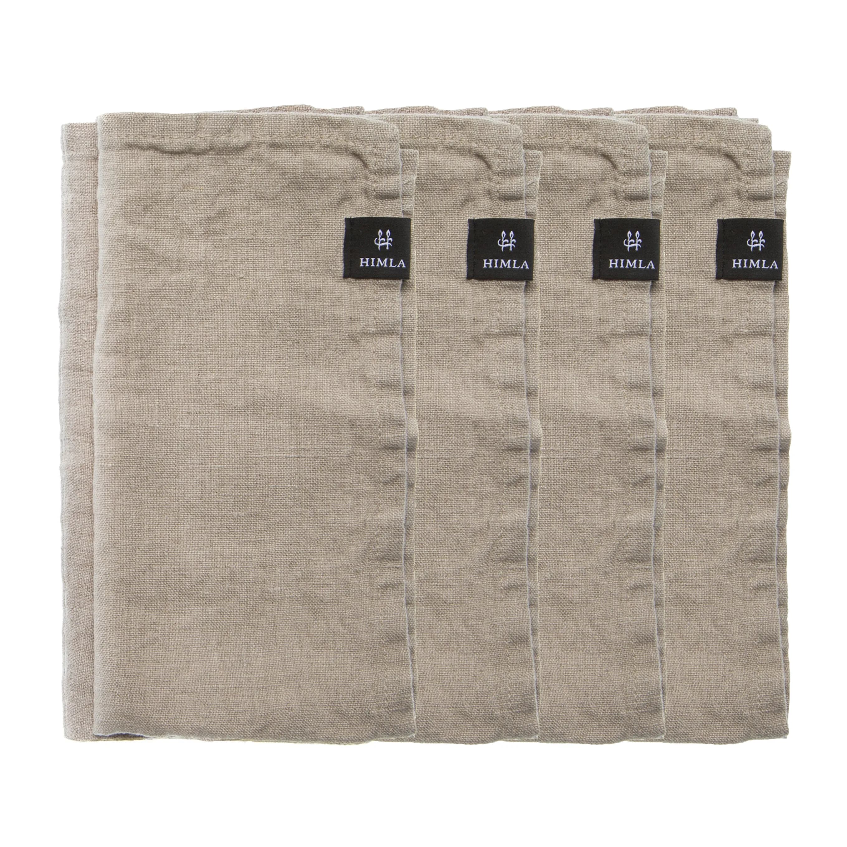 Sunshine serviett 4-pakning, naturell (beige)