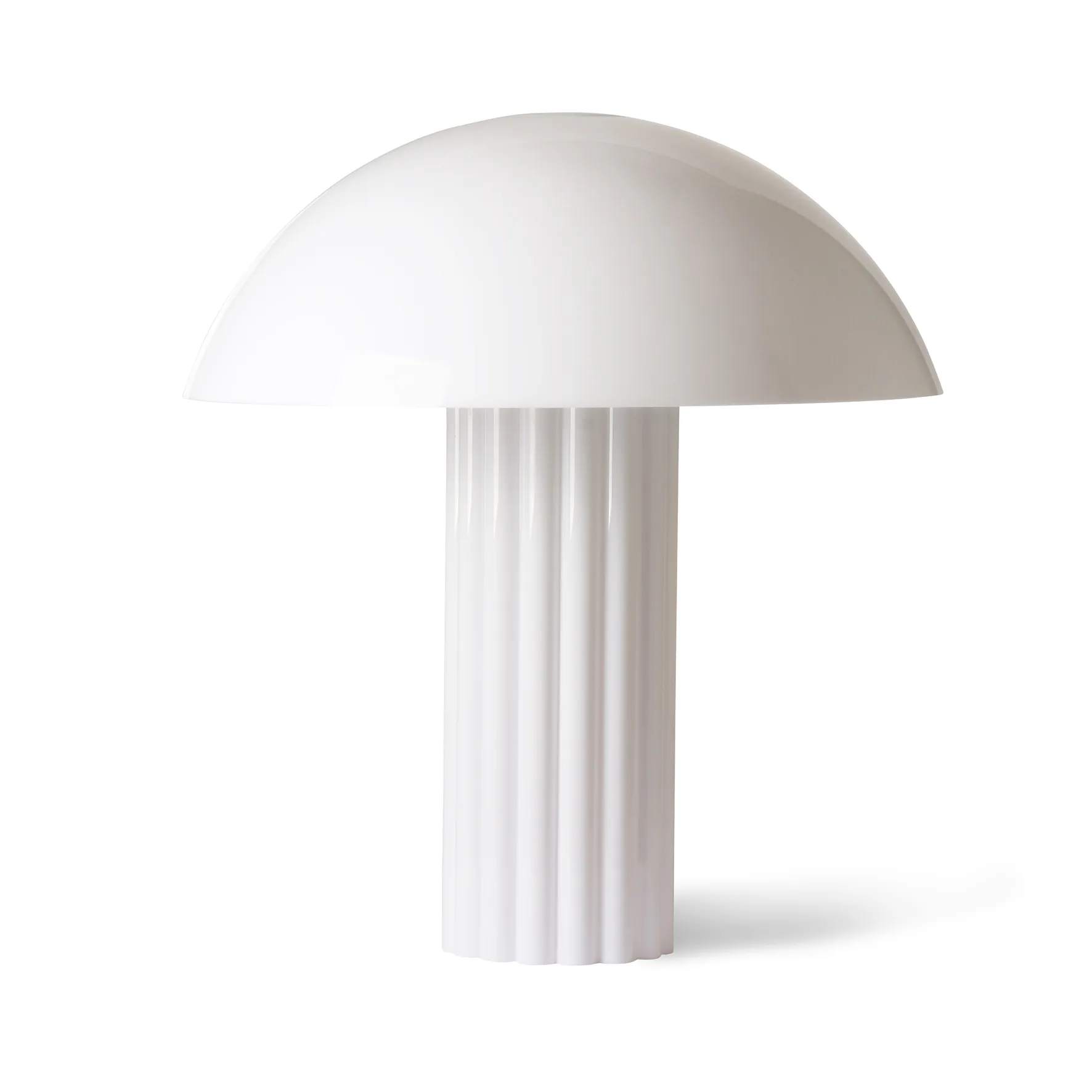 Cupola bordlampe 61 cm, Hvit