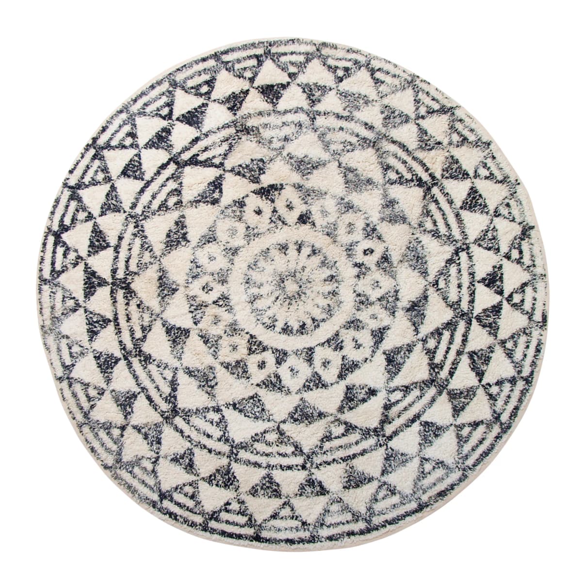 HKliving baderomsmatte rund, Diameter 120 cm