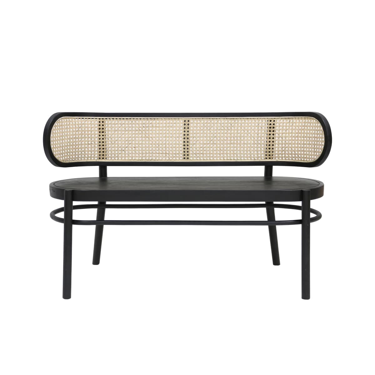 HKliving retro benk, svart