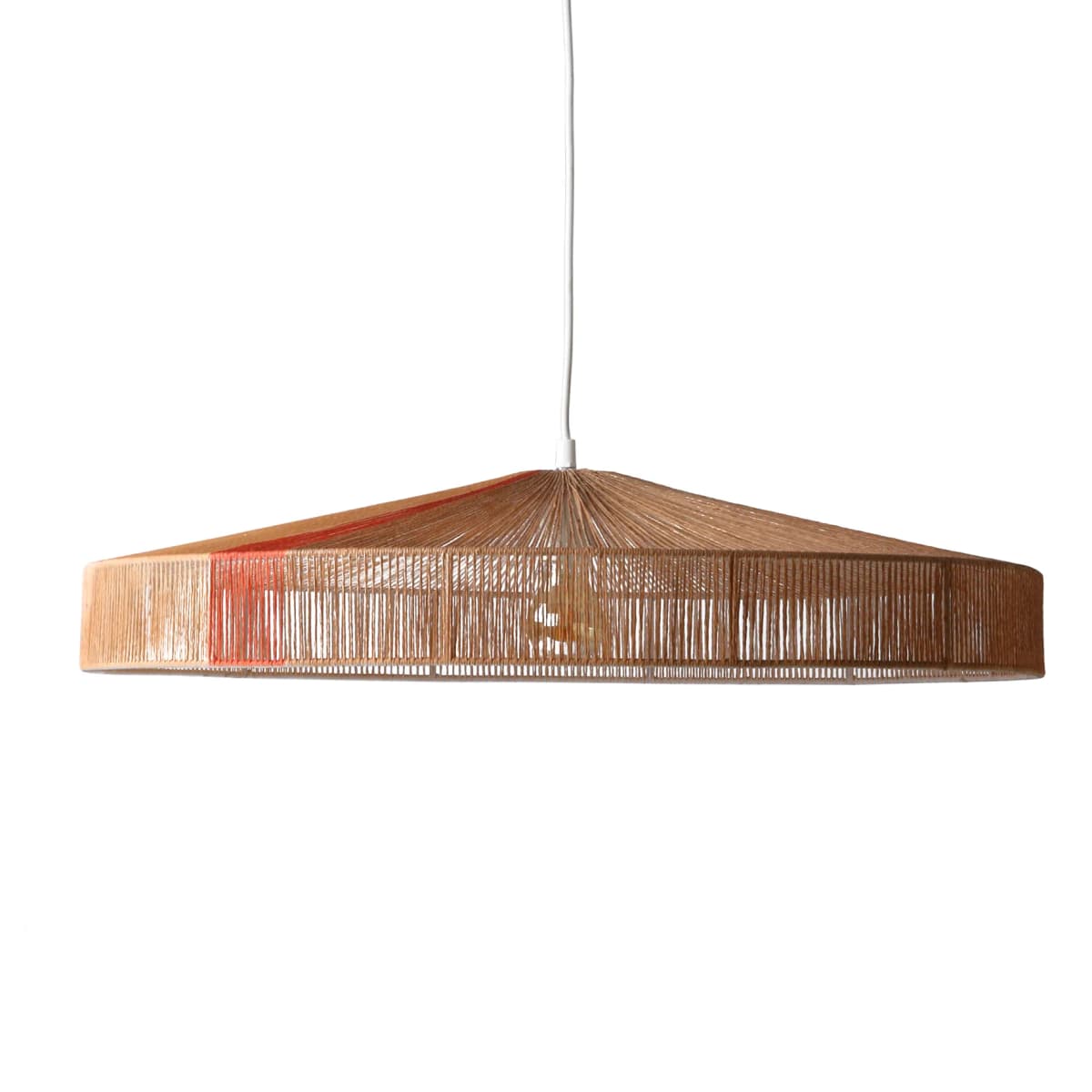 Rope taklampe Ø70 cm, Terra shades