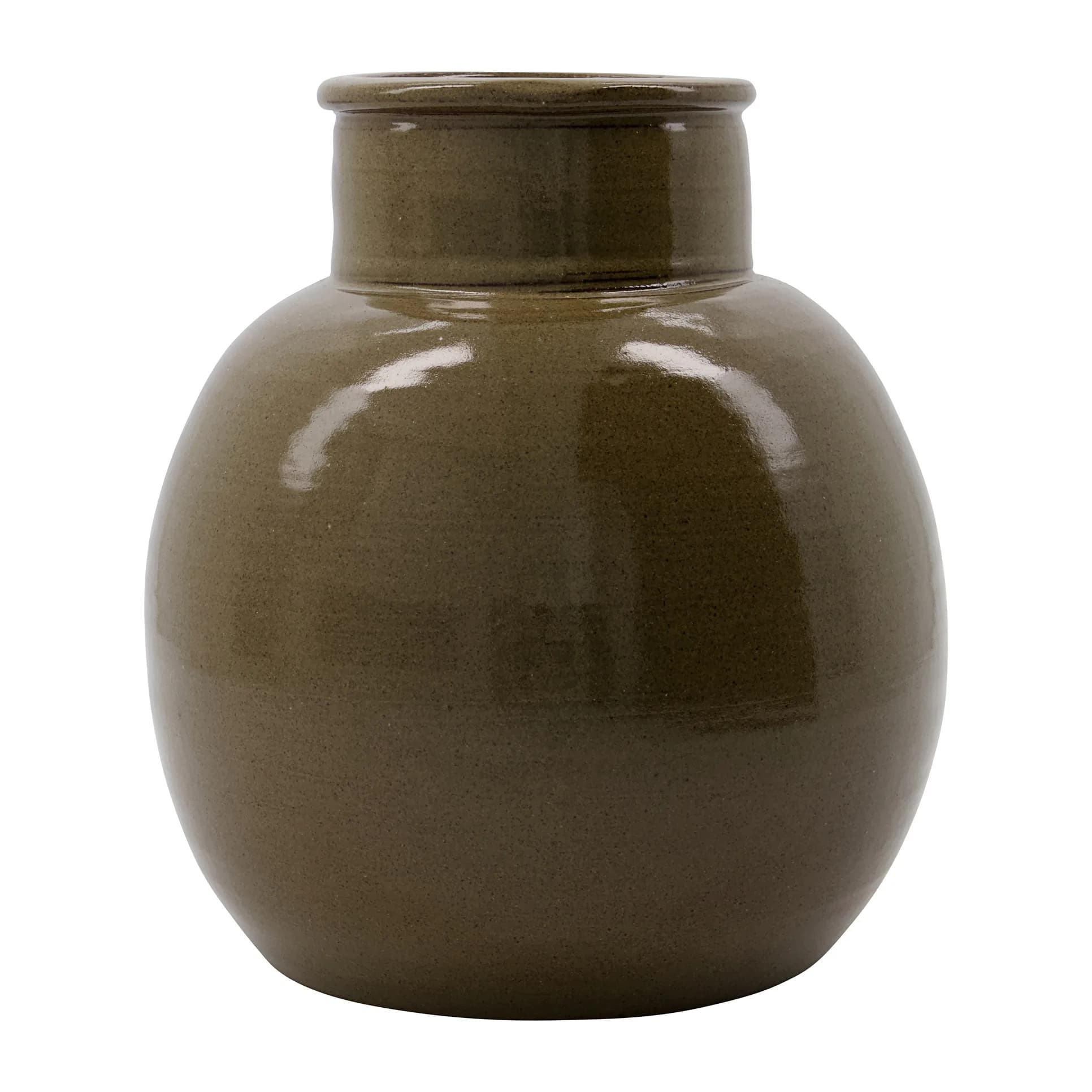 Aju vase 21 cm, Grønn