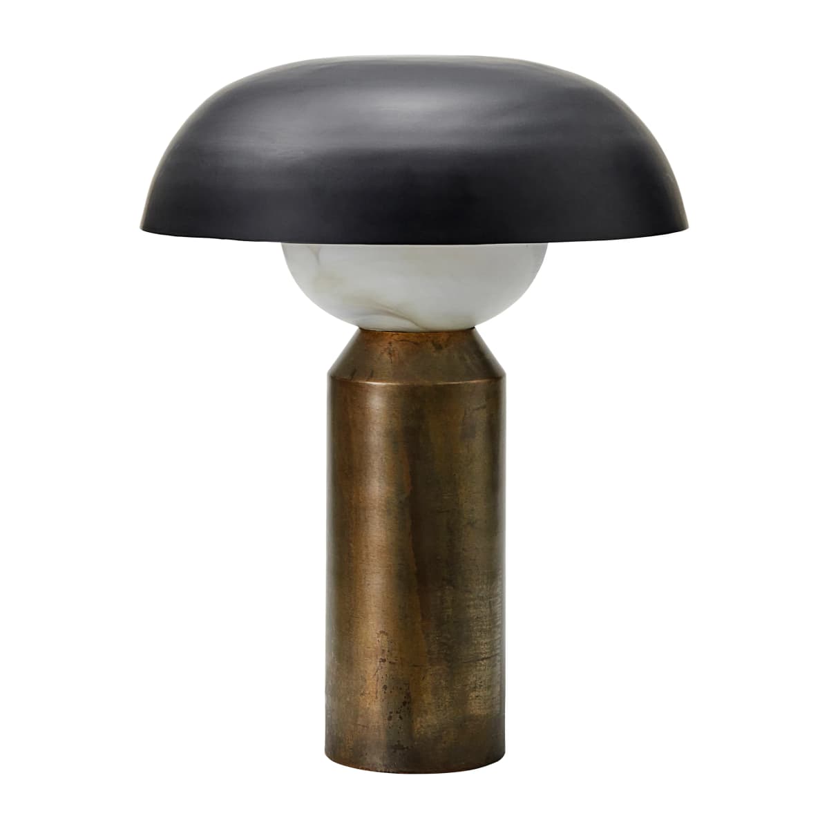 Big fellow bordlampe 55 cm, Antikk messing