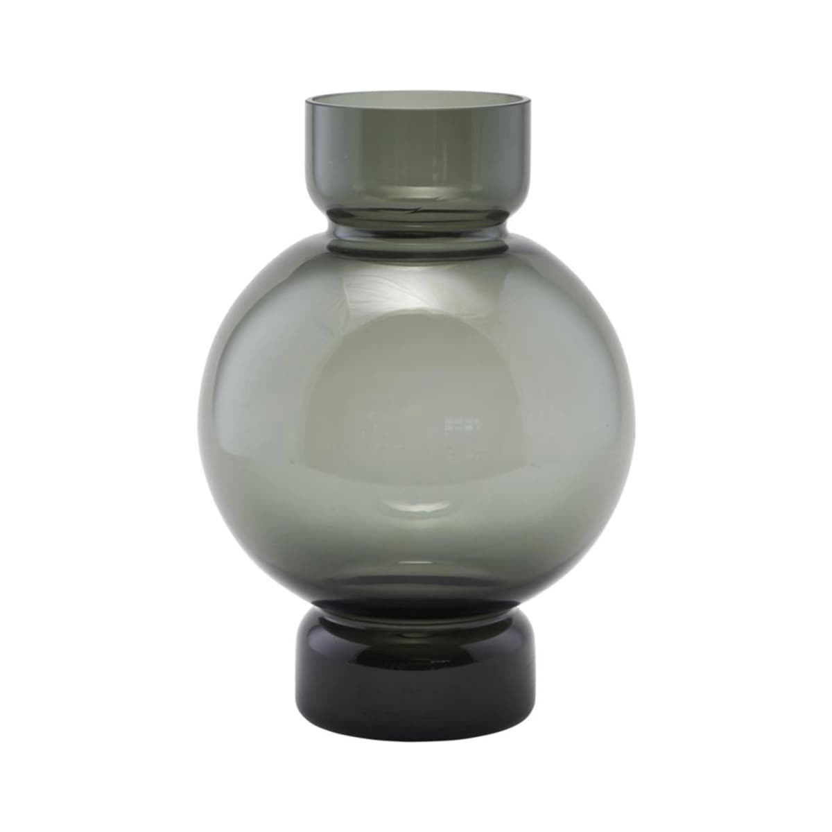 Bubble vase 25 cm, grå