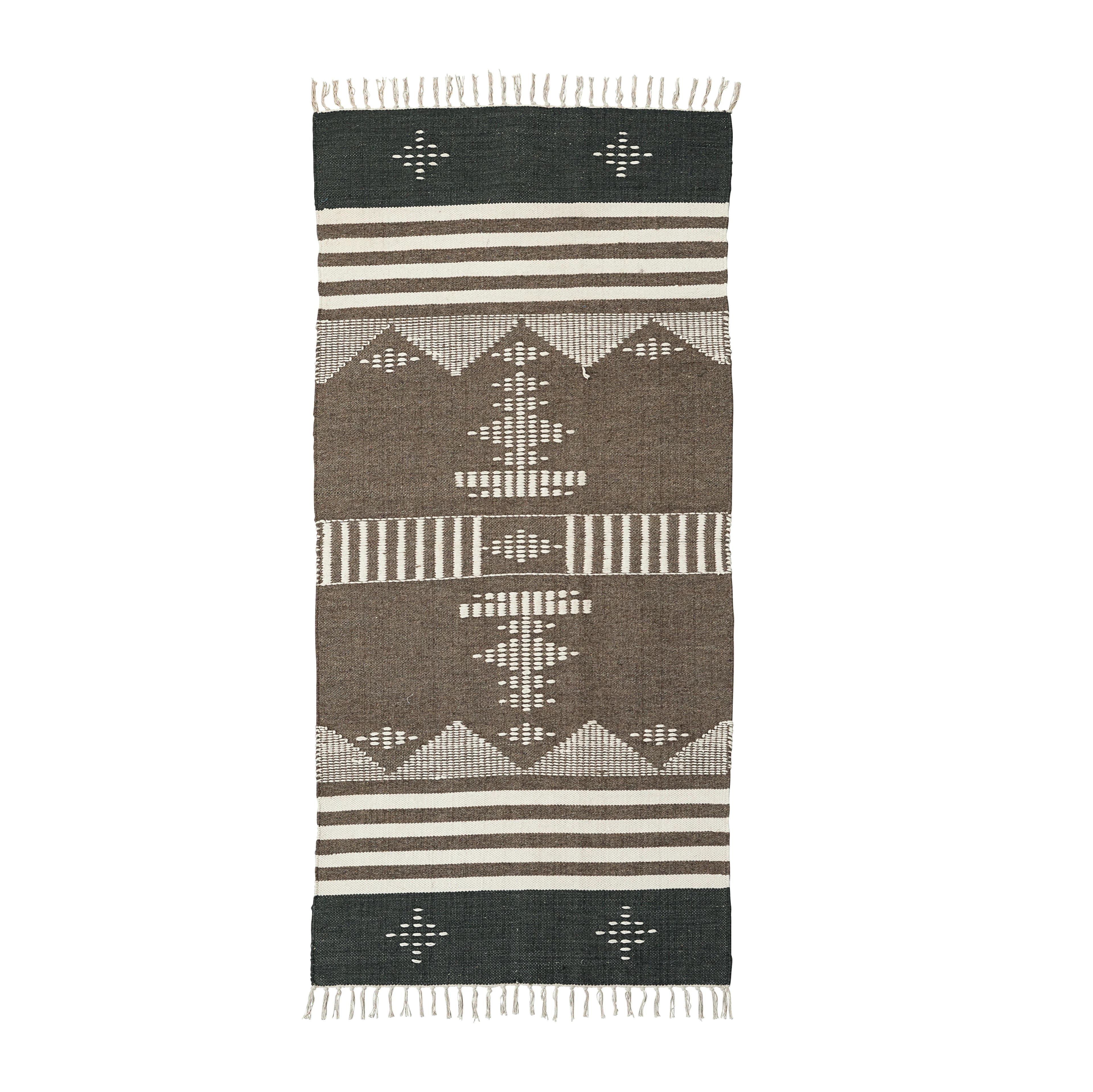 Coto gulvteppe 90x200 cm, Brun