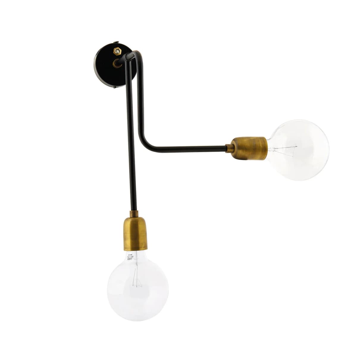 Molecular vegglampe, 2 lyskilder