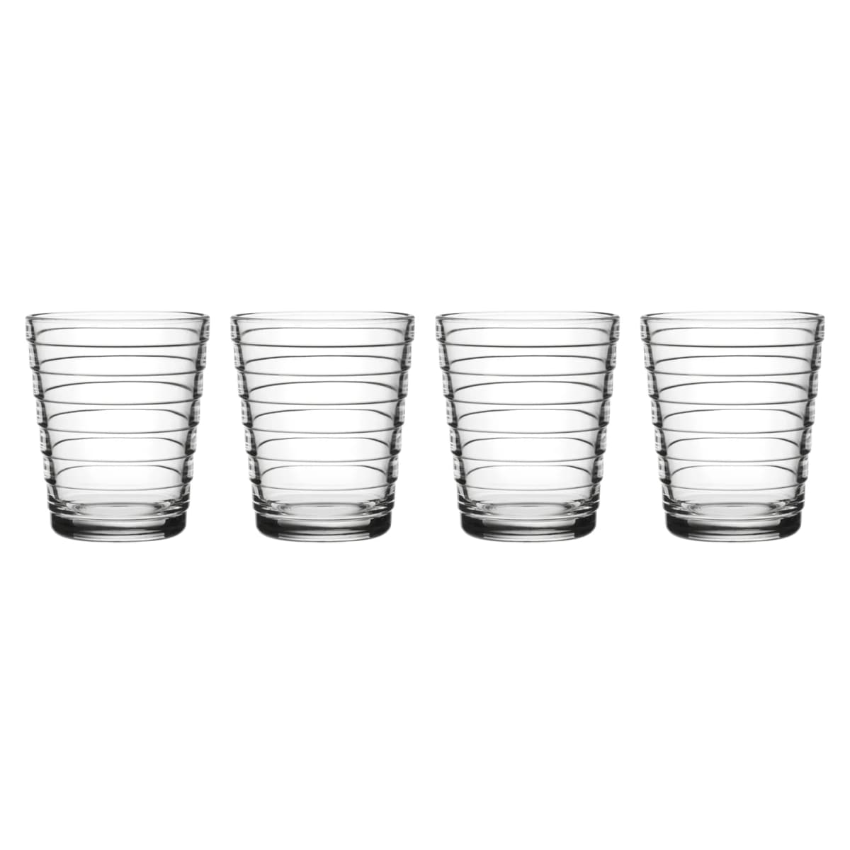 Aino Aalto drikkeglass 4-stk. 22 cl, Klar