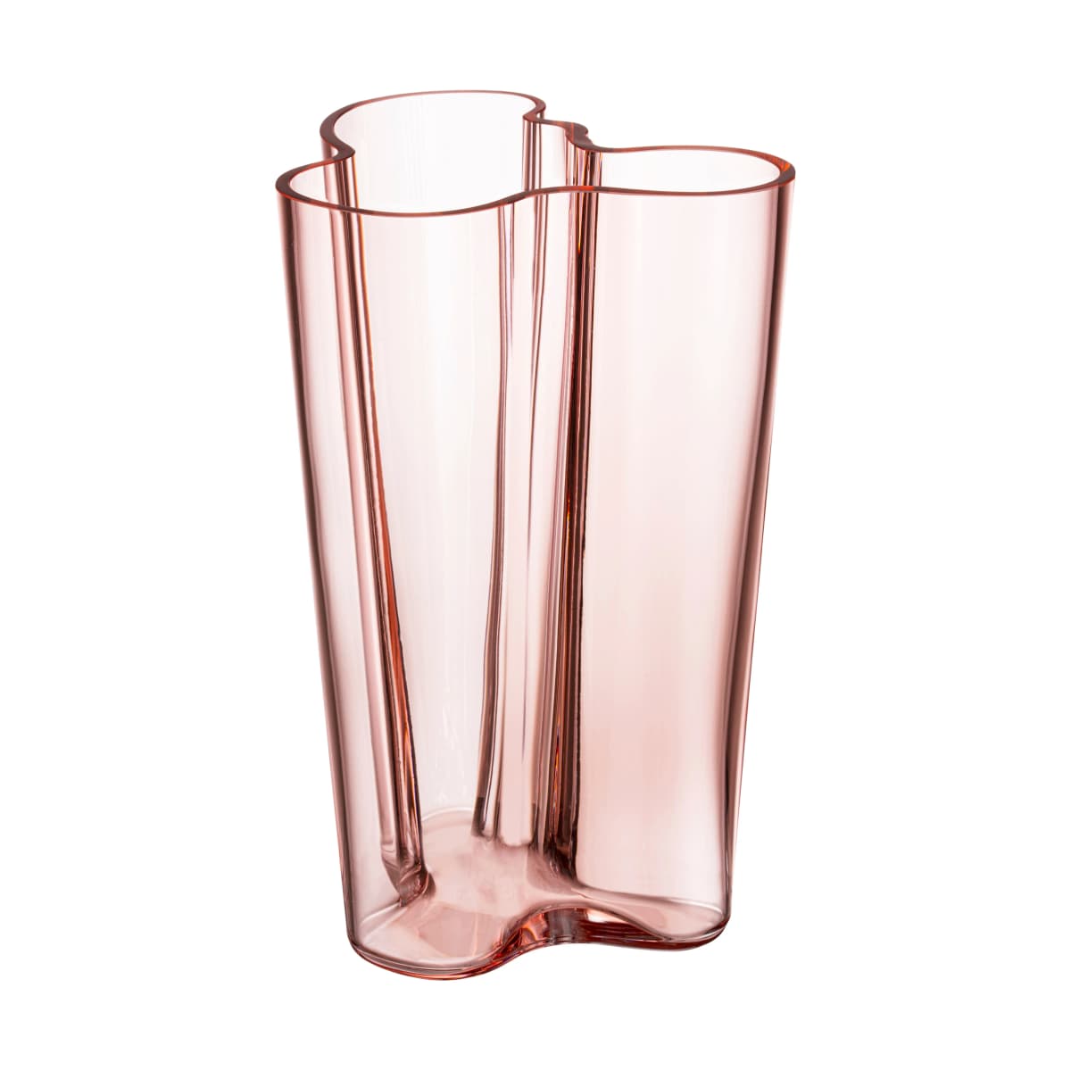 Alvar Aalto vase lakserosa, 251 mm