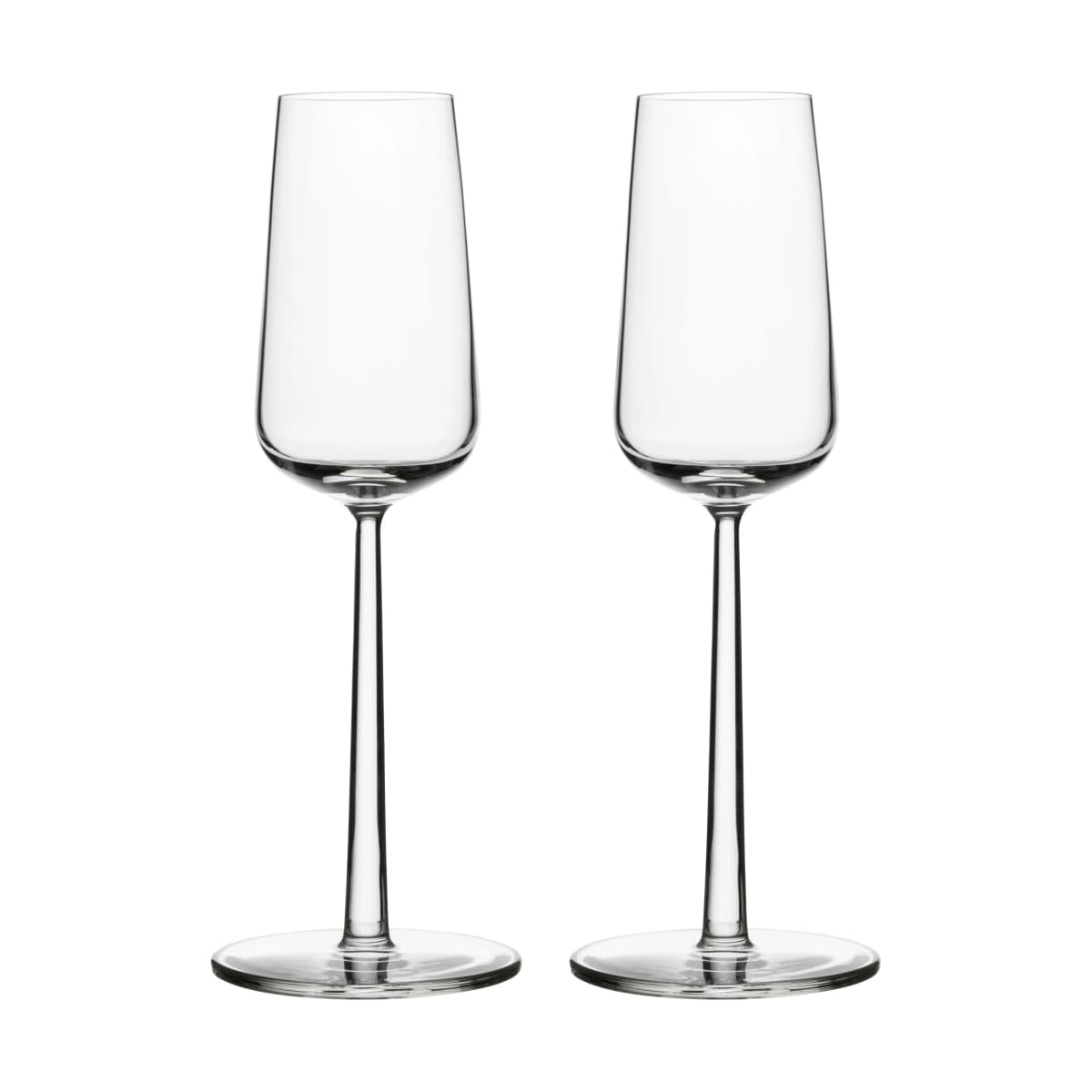 Essence champagneglass 2 stk., klar 2-pakk