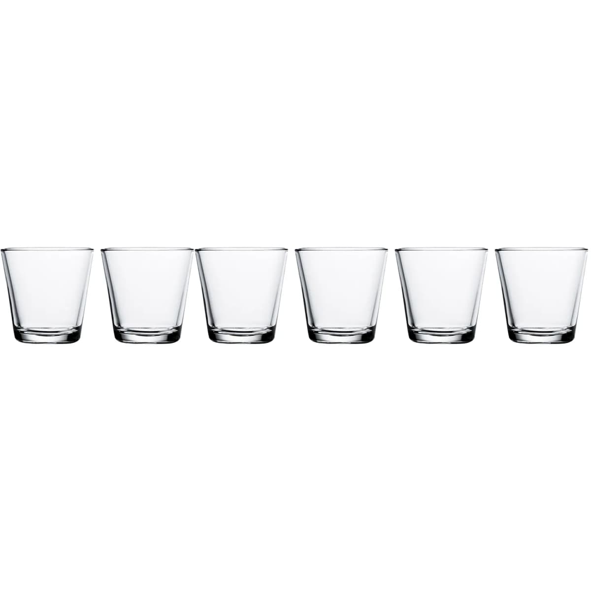 Kartio drikkeglass 21 cl 6-stk., Klar