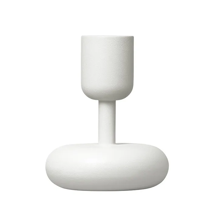 Nappula lysestake hvit, liten 107 mm