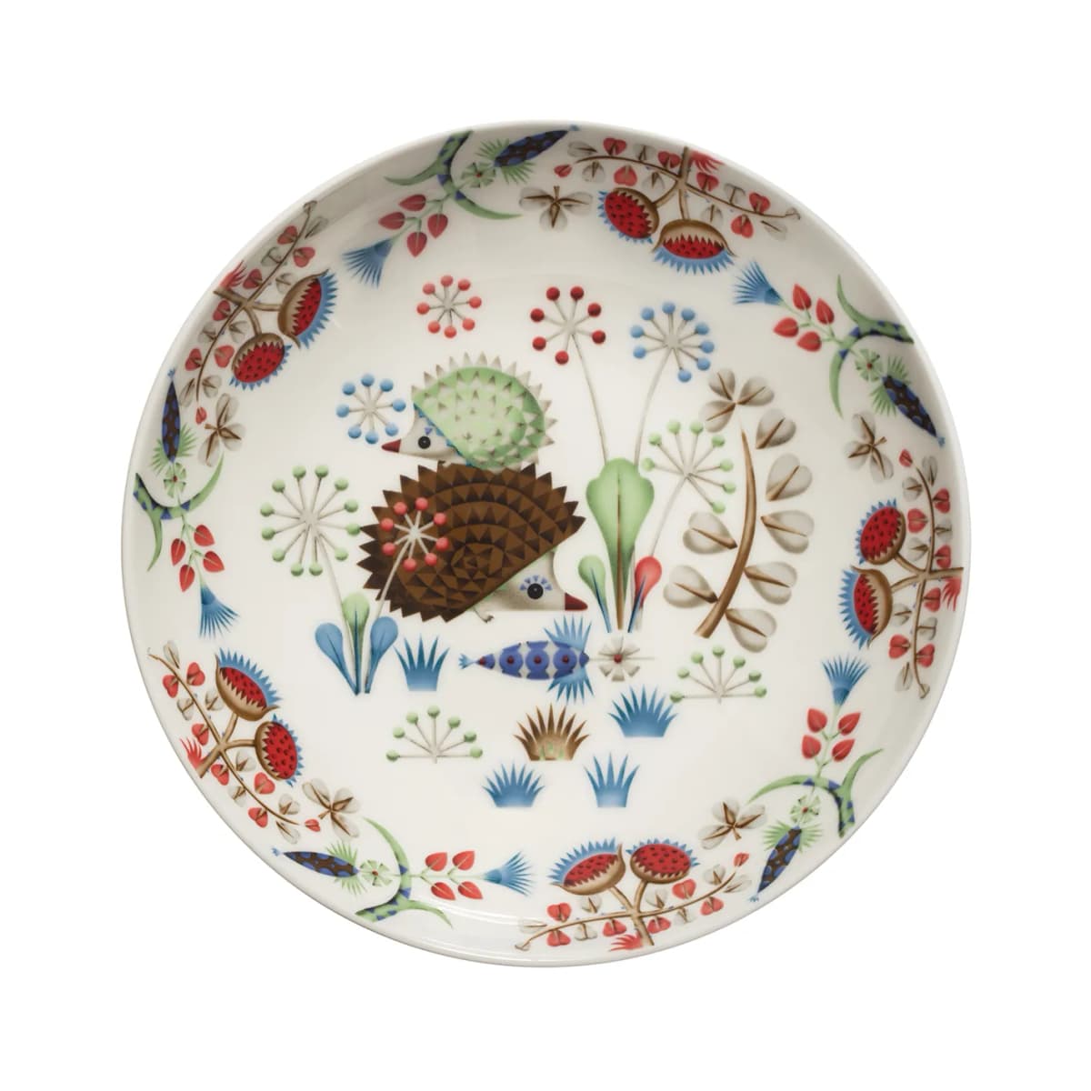 Taika Siimes dyp tallerken 20 cm, Hvit